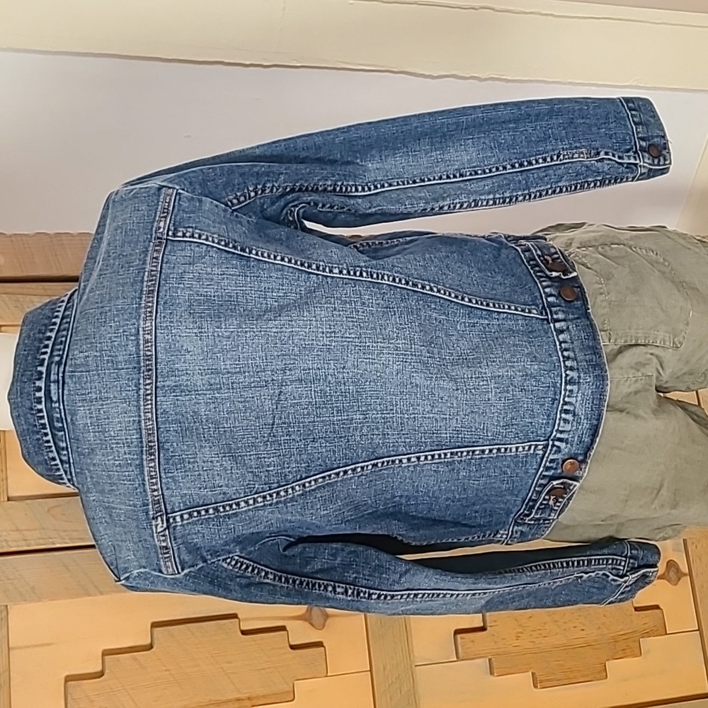 ModCloth Wrangler Denim Jacket Small - Picture 4 of 4